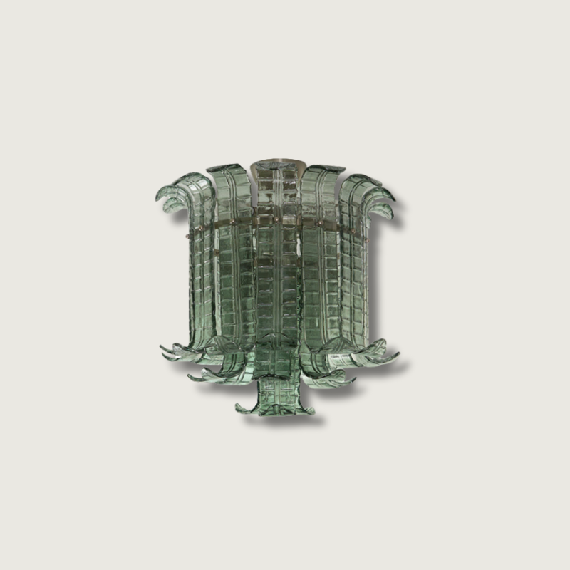 LuxeVetro - Ceiling Light with Italian Glass and Subtle Glow