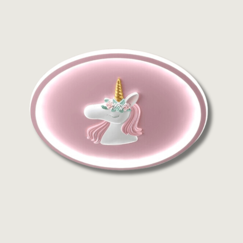 UnicornGlow - Ceiling Lamp with Magical Unicorn Design and Soft Lighting