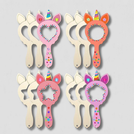 WhimsyReflections - DIY-Einhornspiegel mit handgemaltem Design