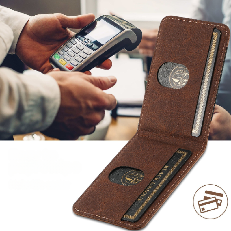 EliteGuard - Stilvolle und langlebige Luxus-Handyhülle mit integriertem Kartenhalter