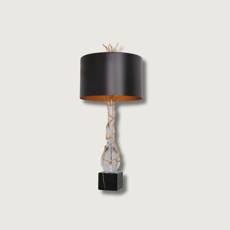 LoraLuxe - Stone Desk Lamp