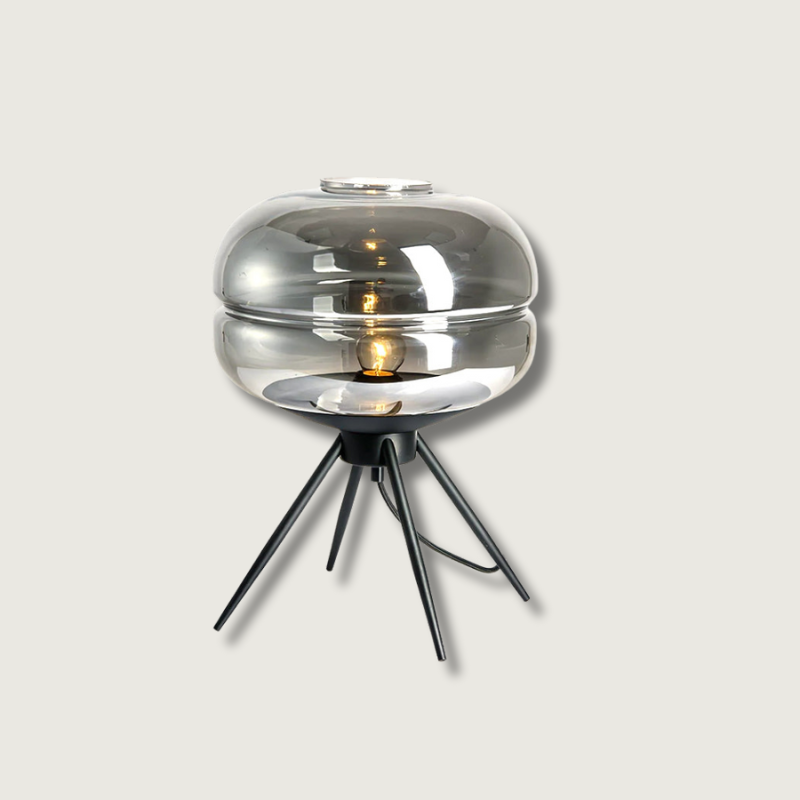 GlowJar - LED Table Lamp with Glass Housing and Warm Glow