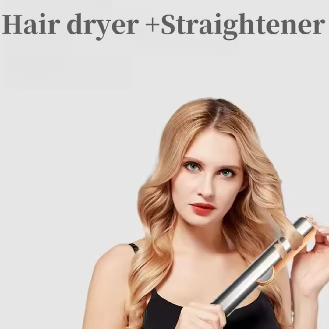 StraightAir Styler - 2-i-1 Hårtørrer & Glattejern til Uanstrengt Hår