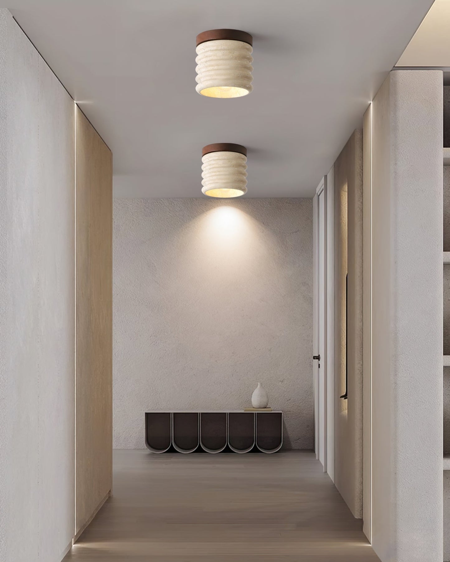 NordicLuxe - Ceiling Lamp with Simple Scandinavian Style and Subtle Light
