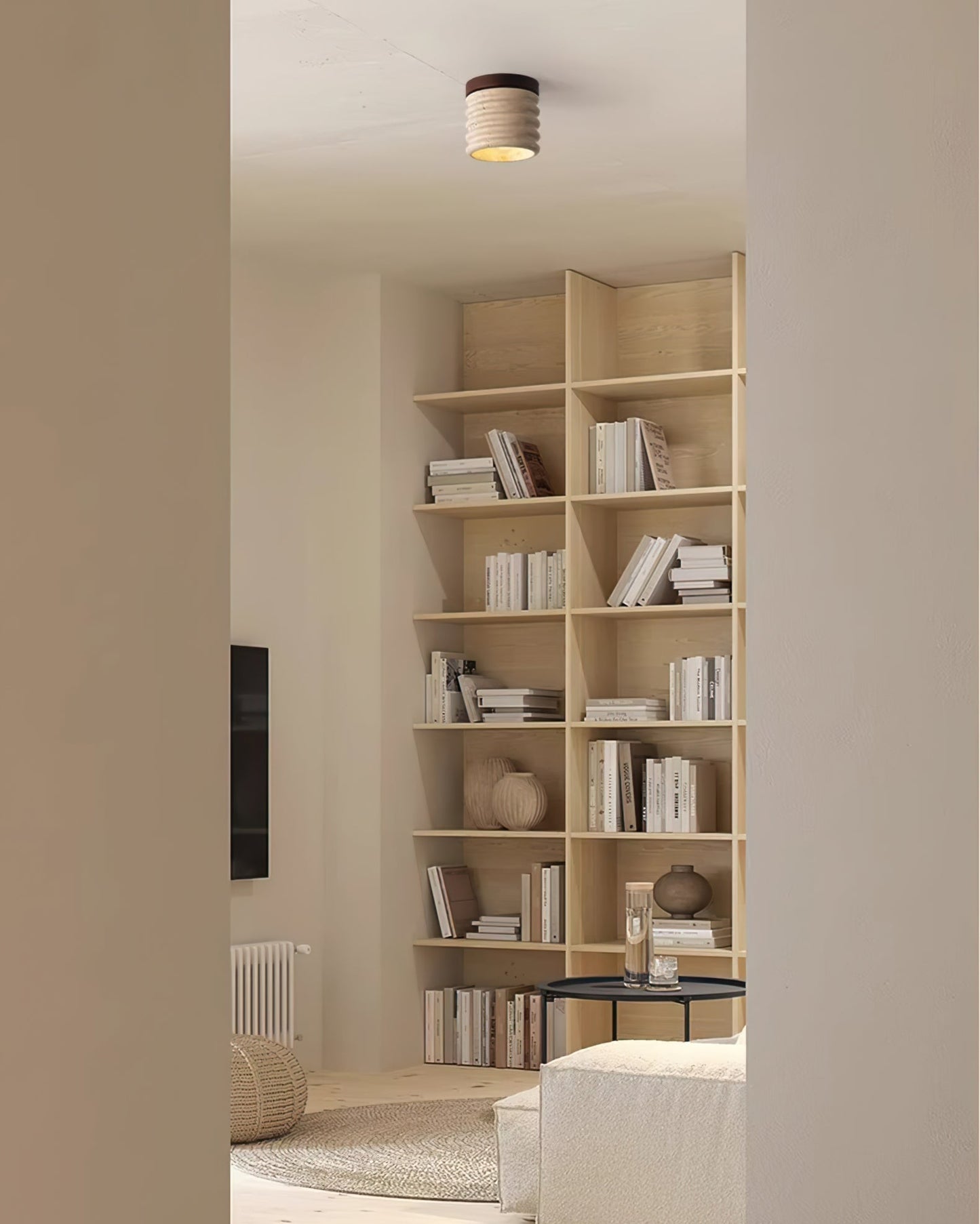 NordicLuxe - Ceiling Lamp with Simple Scandinavian Style and Subtle Light