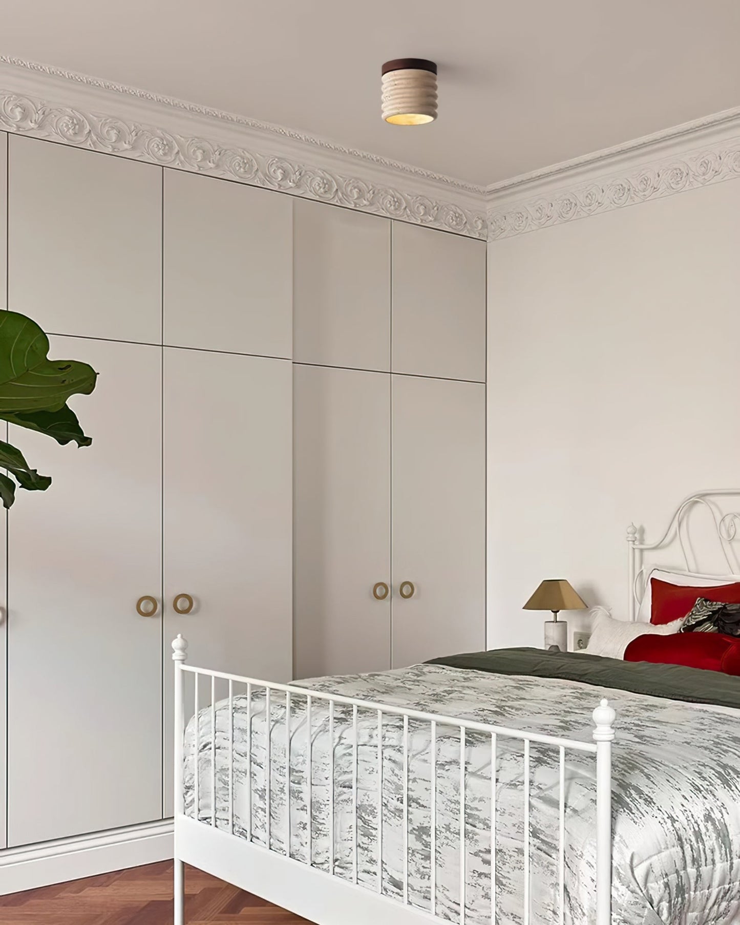 NordicLuxe - Ceiling Lamp with Simple Scandinavian Style and Subtle Light