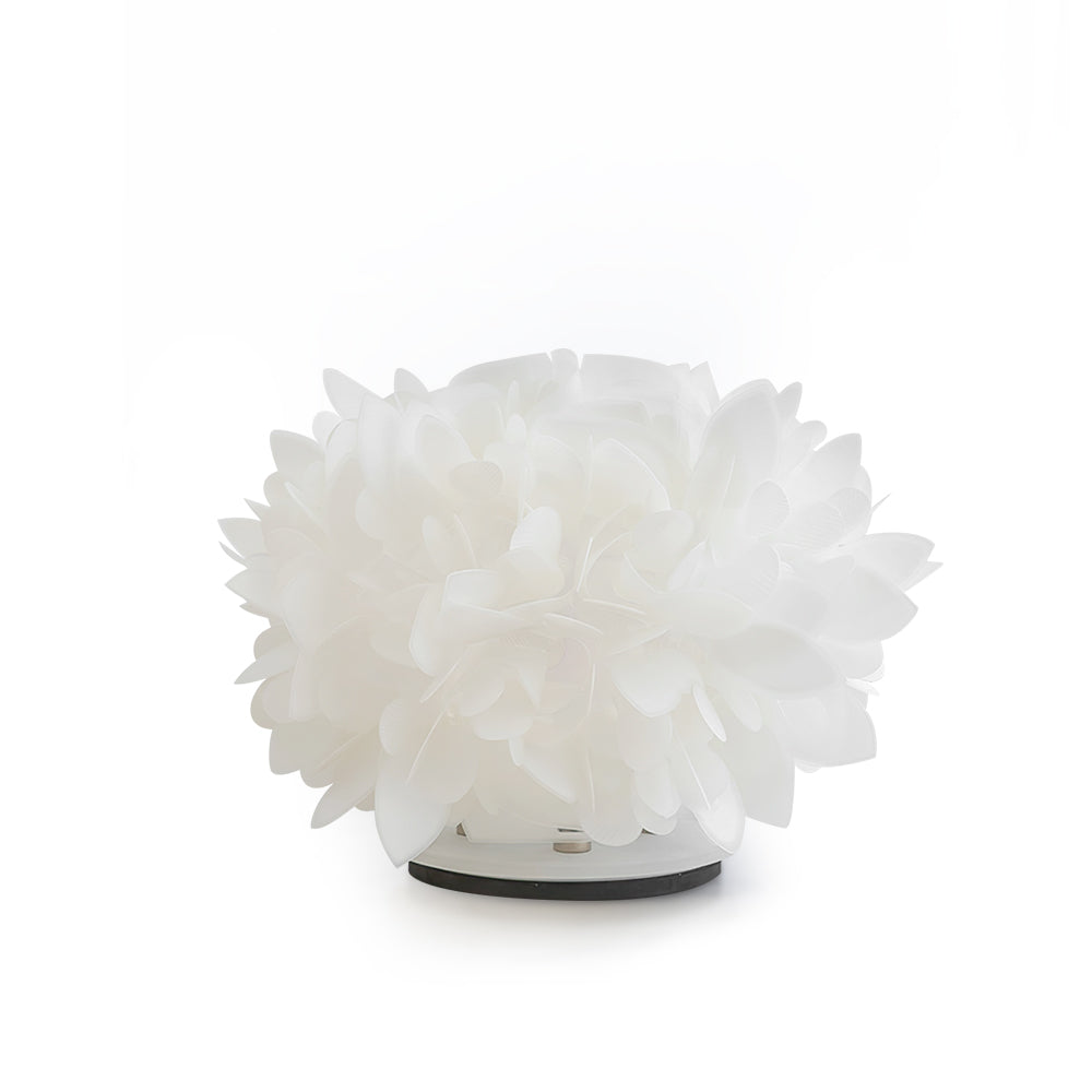 LeafGlow – Contemporary Table Lamp with Floral Petal Accent
