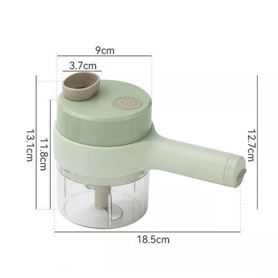 VitaChop | Compact Efficient Cordless Electric Vegetable Processor 5