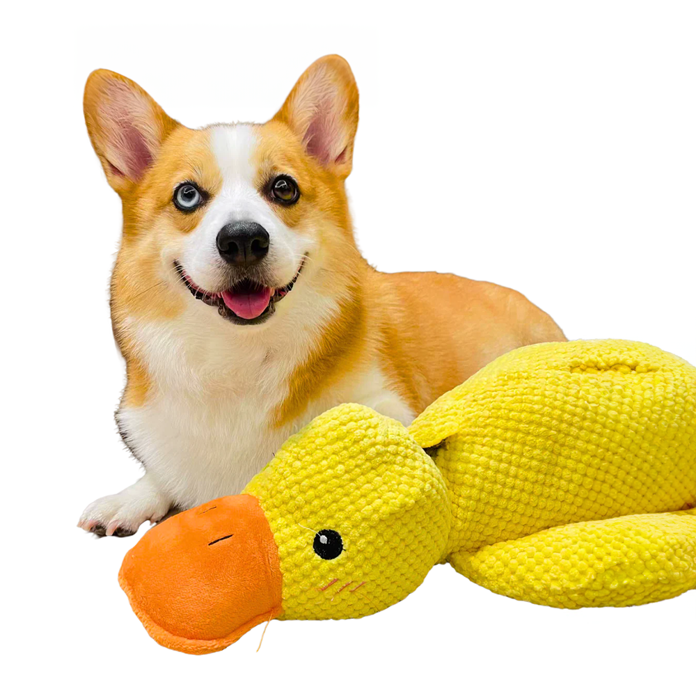 Vivolux | Plush duck dog toy for mental stimulation 4