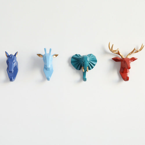 WildCraft | Charming Eco-Friendly Animal Head Coat Hooks for Wall Decor 6