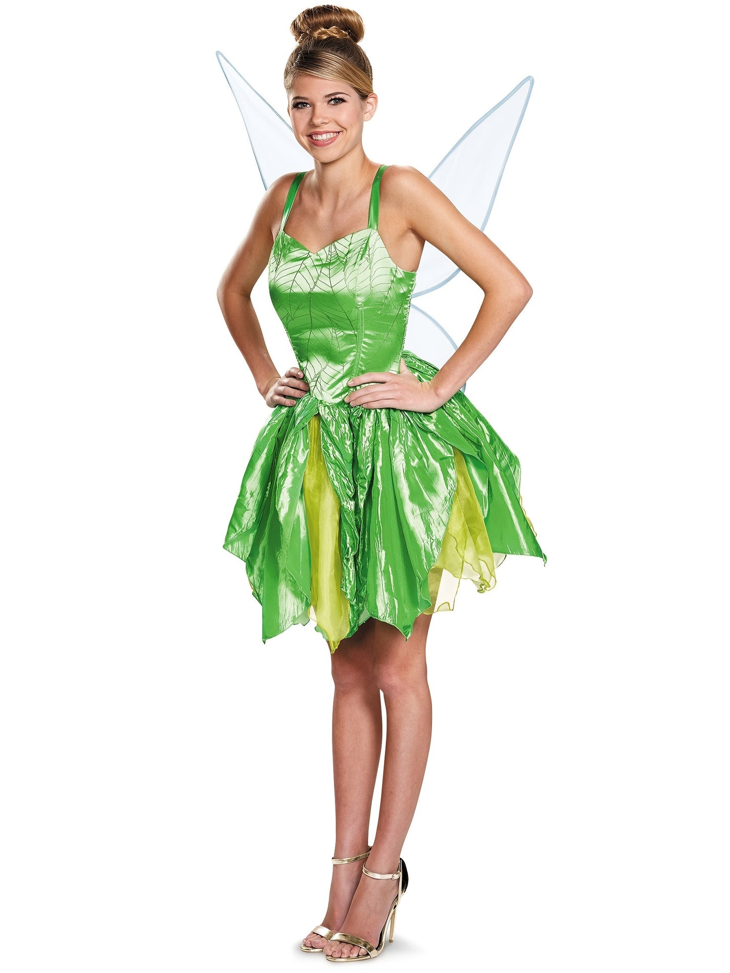 Women Fairy Winged Halloween Costume Dress | Mini Sleeveless 0
