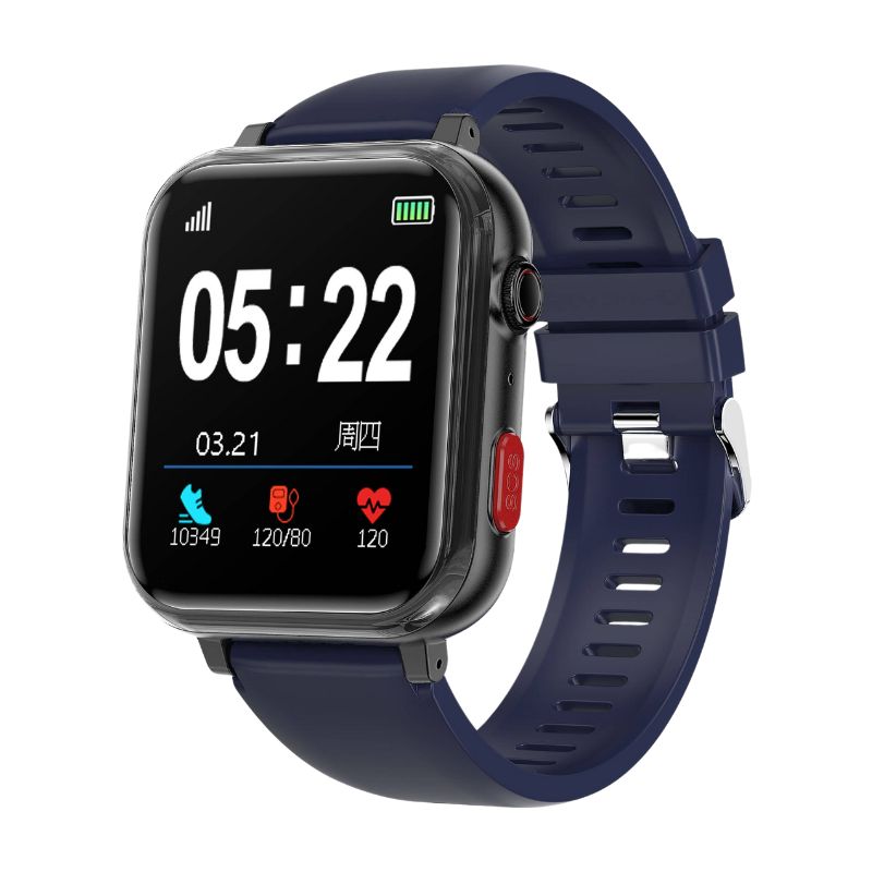 Zelara Calculation Ein-Klick-SOS call GPS positioning blood sugar texts and notification receive health smartwatch 7
