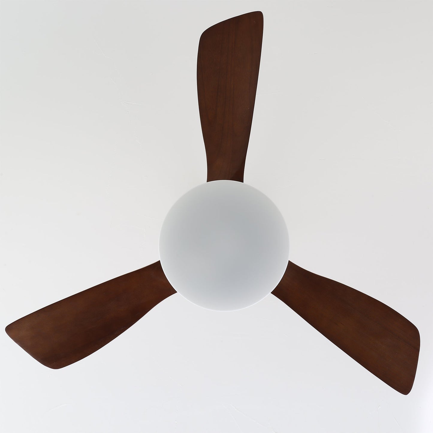 LuxeBreeze - Wooden Ceiling Fan with Subtle Glow and Contemporary Style