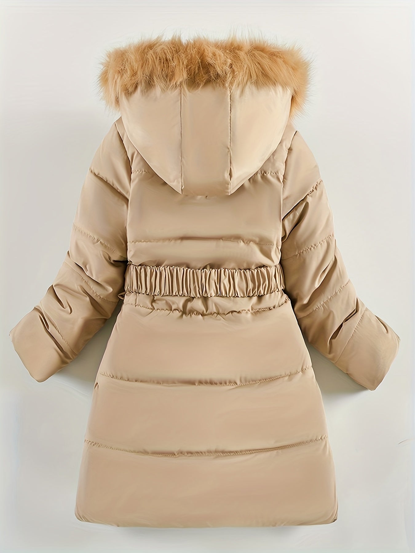 SnowFlurry | Cozy Winter Coat with Hood for Girls