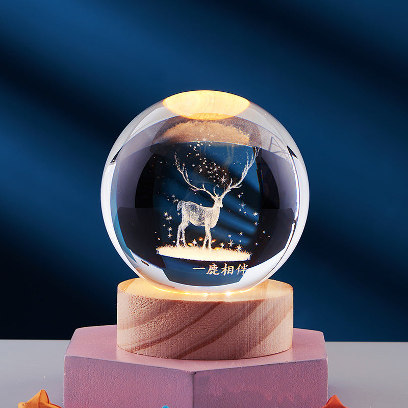 DreamBeam – 3D Crystal LED Night Light
