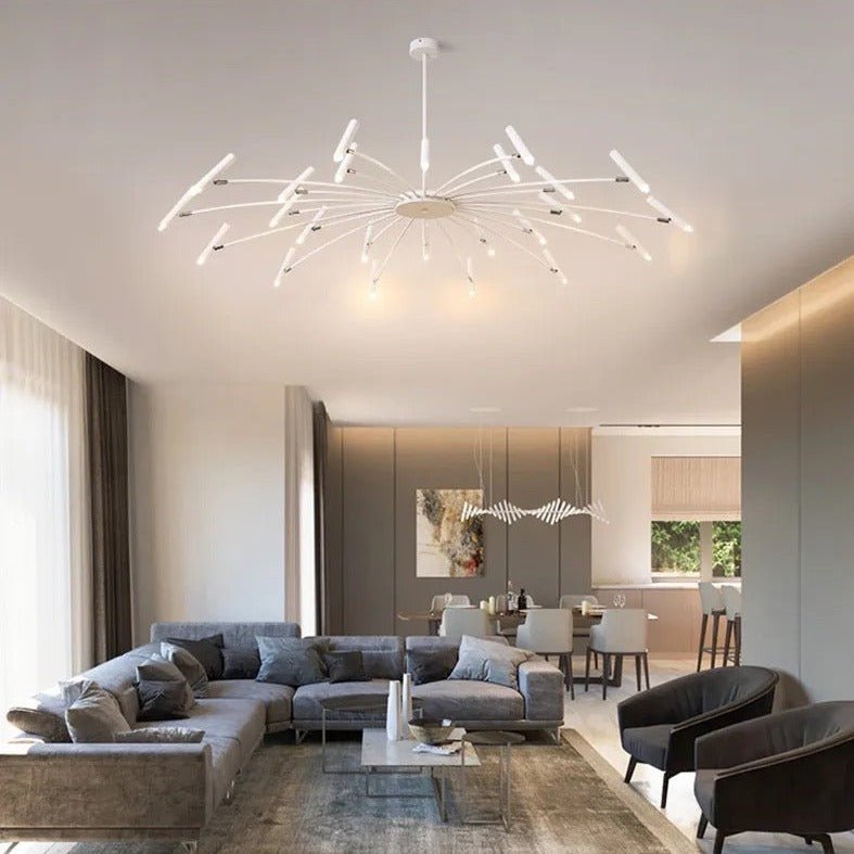 LuxeBeam - Elegant LED Chandelier