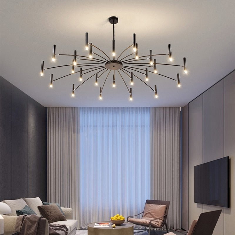 LuxeBeam - Elegant LED Chandelier