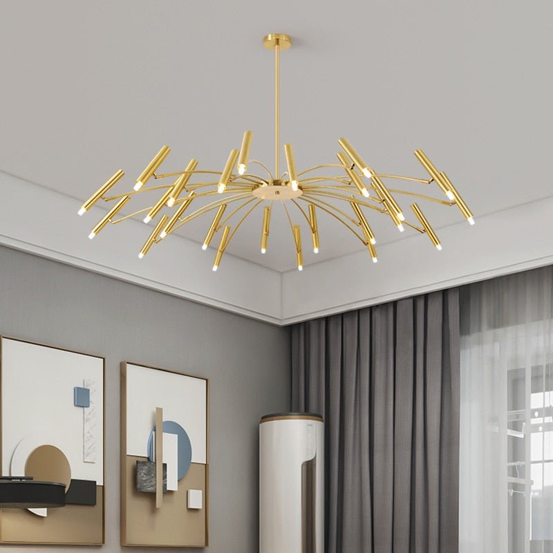 LuxeBeam - Elegant LED Chandelier