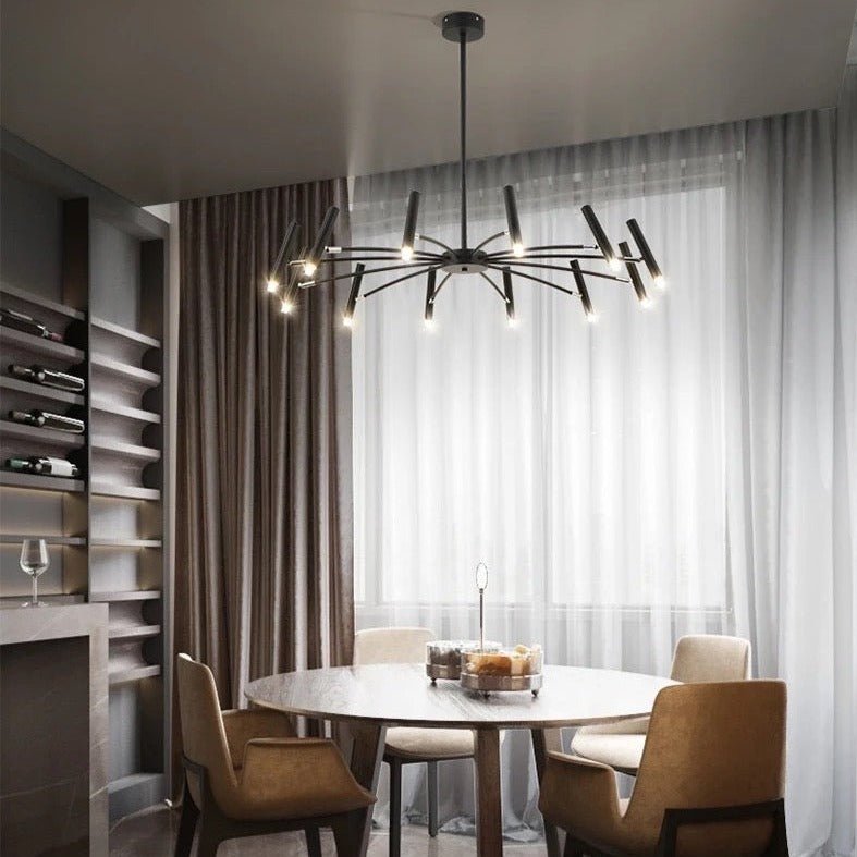 LuxeBeam - Elegant LED Chandelier