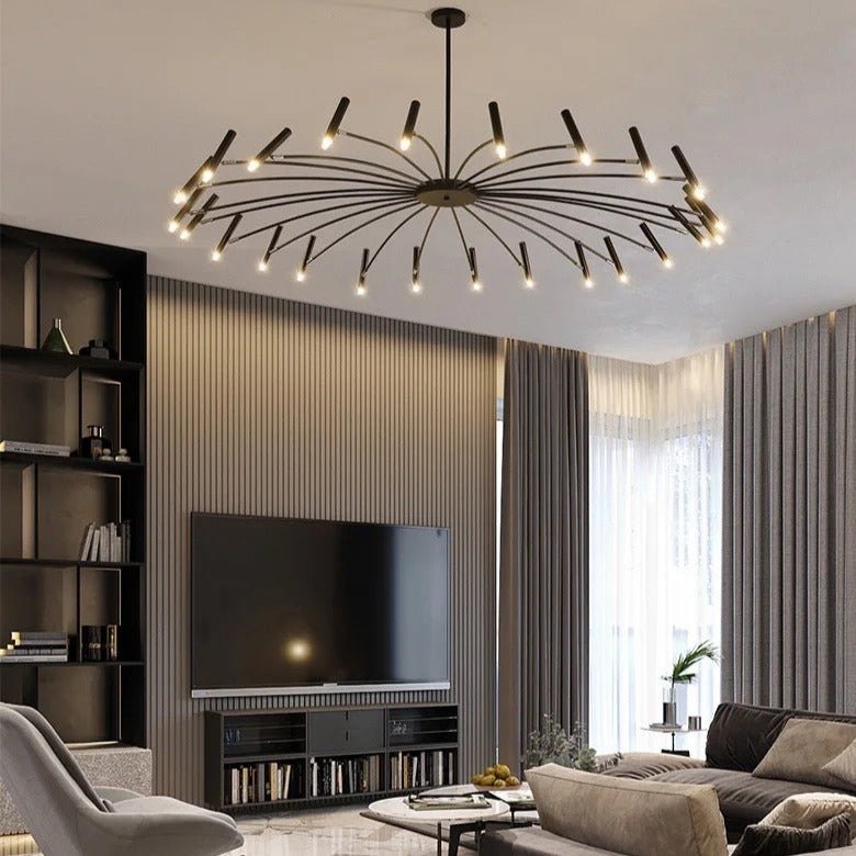 LuxeBeam - Elegant LED Chandelier
