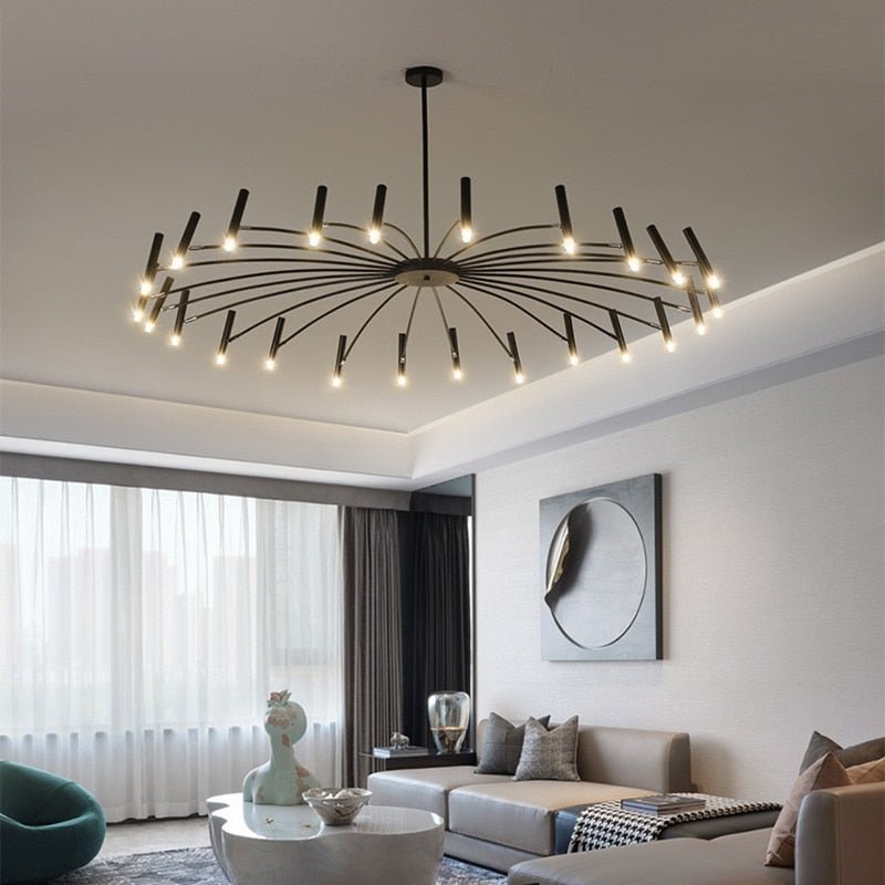 LuxeBeam - Elegant LED Chandelier