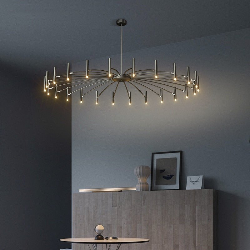 LuxeBeam - Elegant LED Chandelier