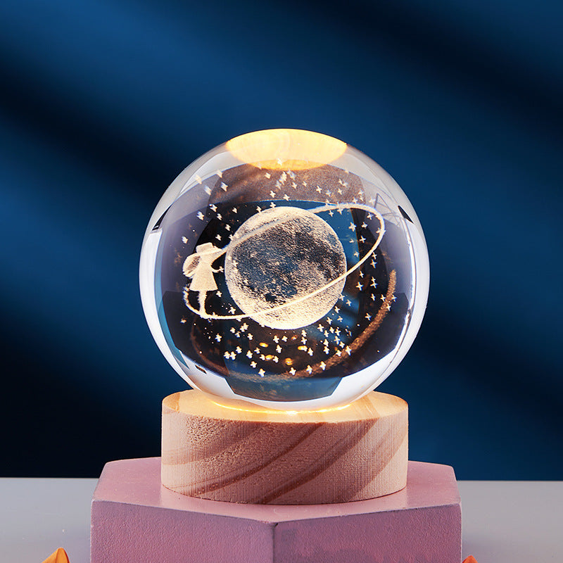 DreamBeam – 3D Crystal LED Night Light