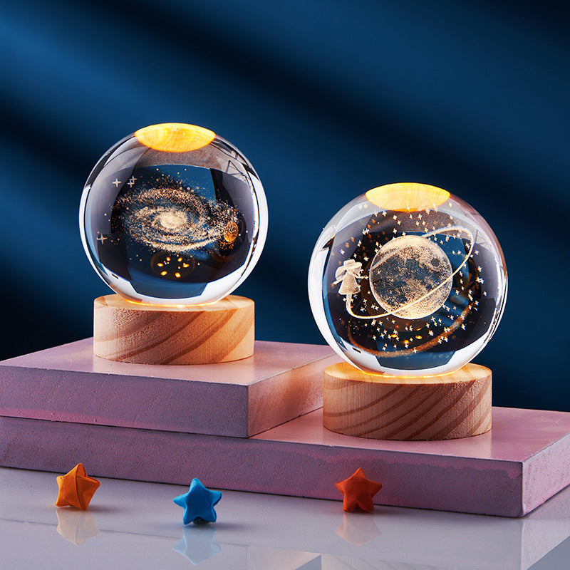DreamBeam – 3D Crystal LED Night Light