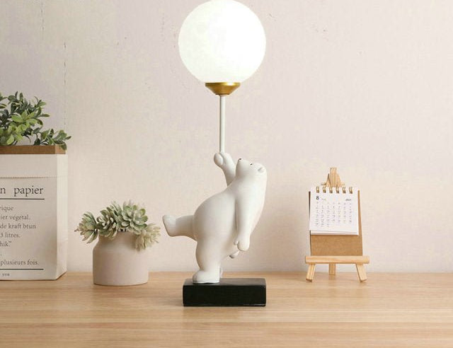 CuddleBear - Table Lamp with Cute Bear Design and Cozy Light