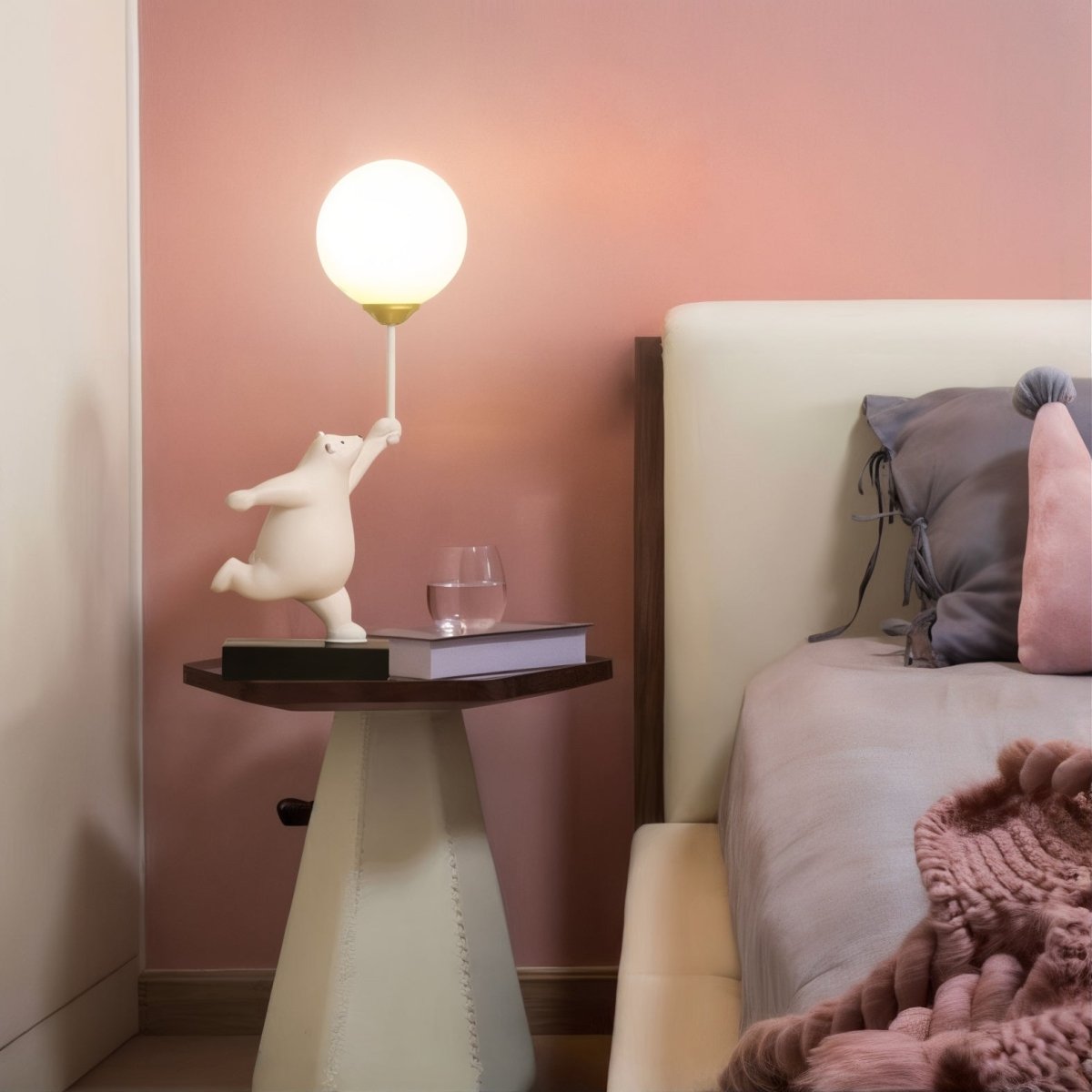 CuddleBear - Table Lamp with Cute Bear Design and Cozy Light