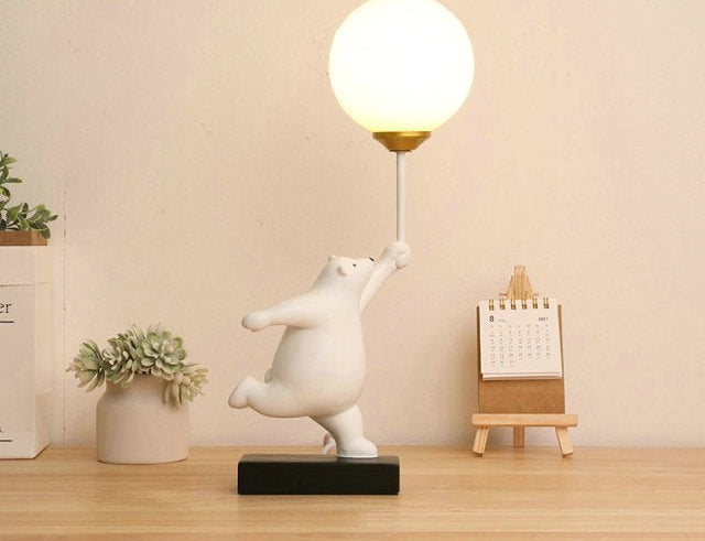 CuddleBear - Table Lamp with Cute Bear Design and Cozy Light