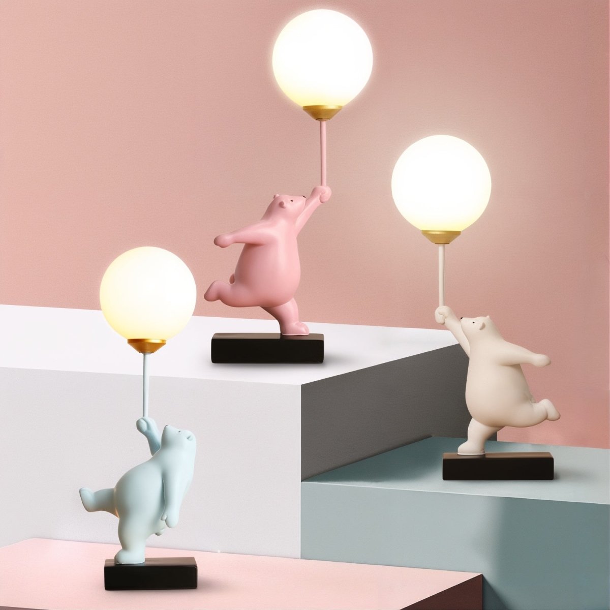 CuddleBear - Table Lamp with Cute Bear Design and Cozy Light