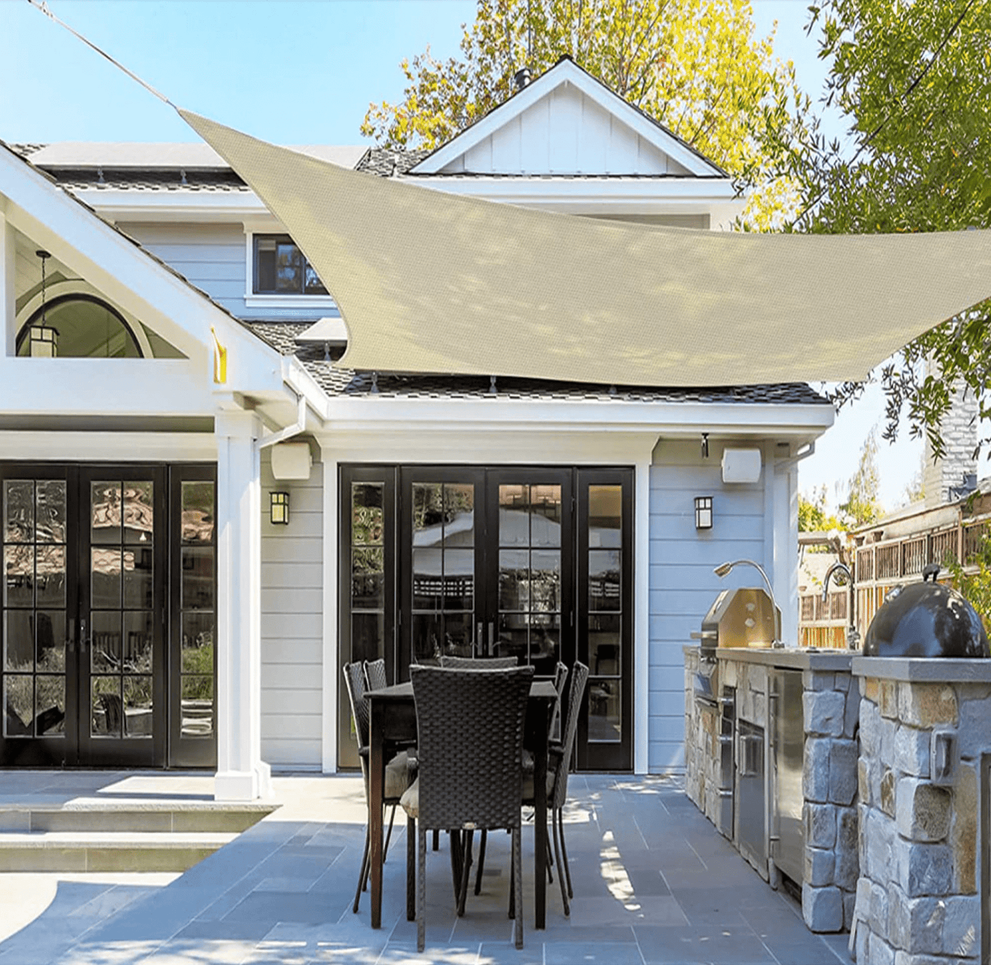 Variant image for Weather-Resistant Polyester Shade for Balcony and Terrace Protection – Decorative Outdoor Canopy, Multiple Sizes Available-37