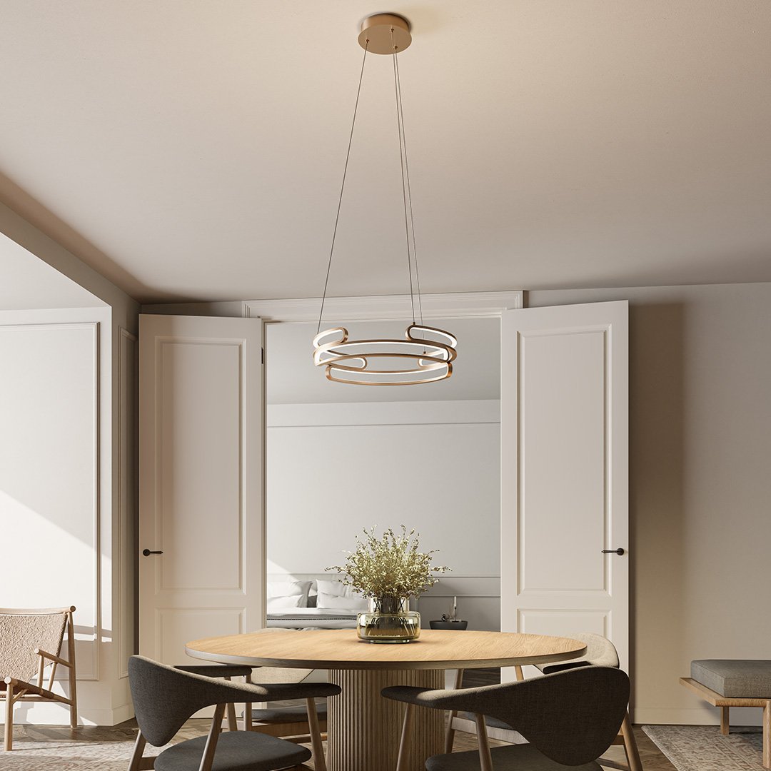 MetalAura - Sophisticated Hanging Lamp