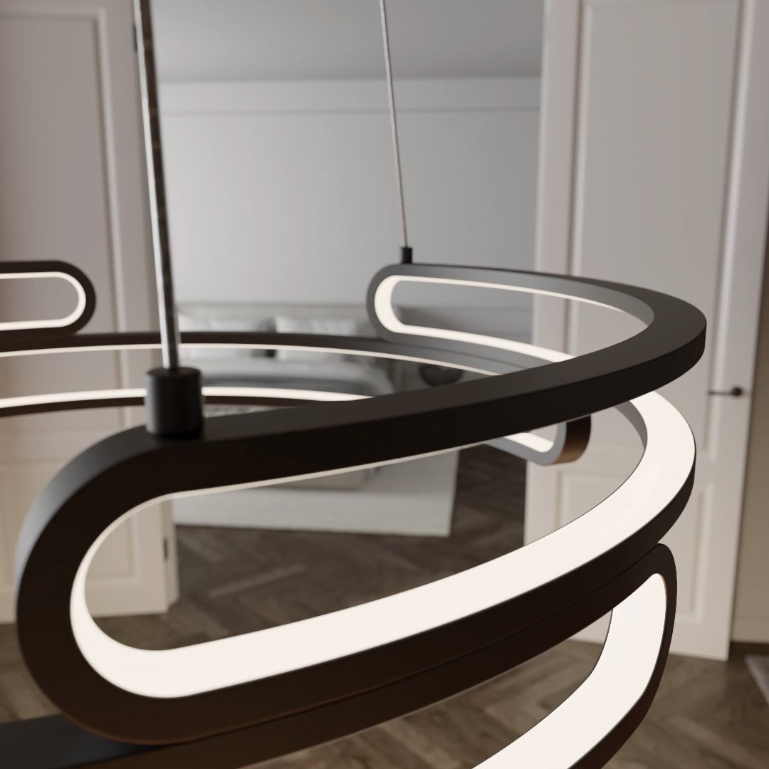 MetalAura - Sophisticated Hanging Lamp