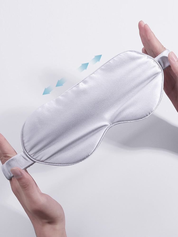 DreamSilk - Premiumowa Maska na Oczy z Jedwabiu dla Spokojnego Snu