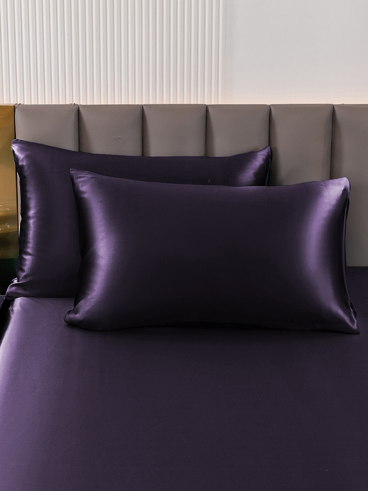 VelvetSilk - Set di 2 federe premium in seta di gelso da 30 Momme
