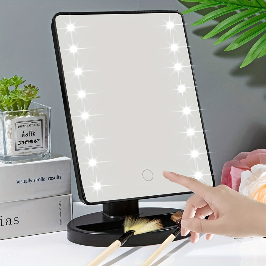 GlowPerfect - 16LED Justerbart Makeup Spejl