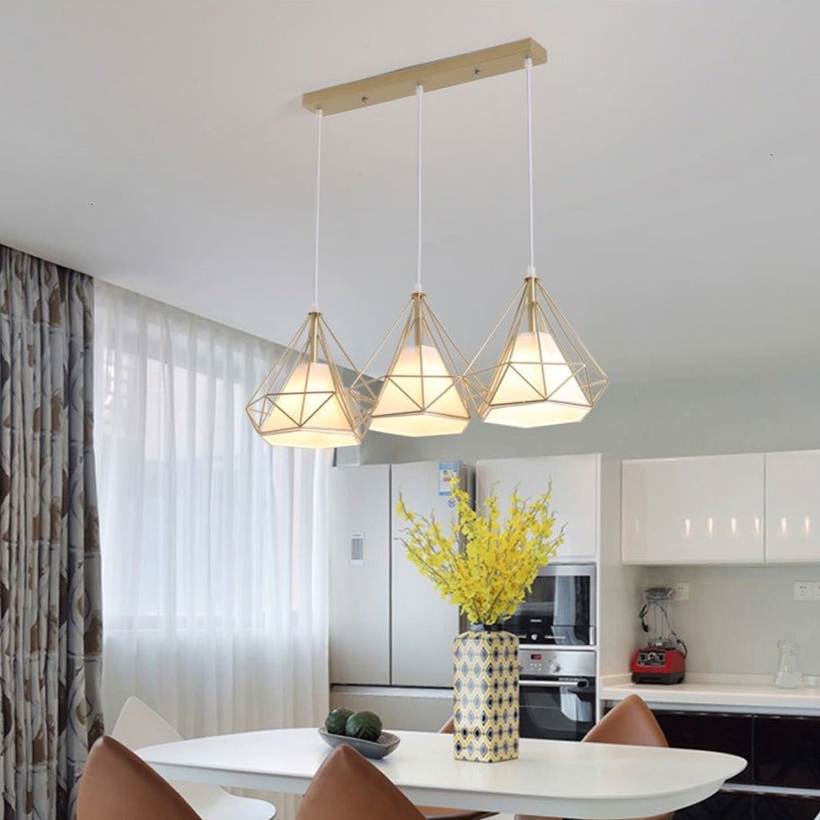 SteelAura – Luz de Techo Industrial Moderna