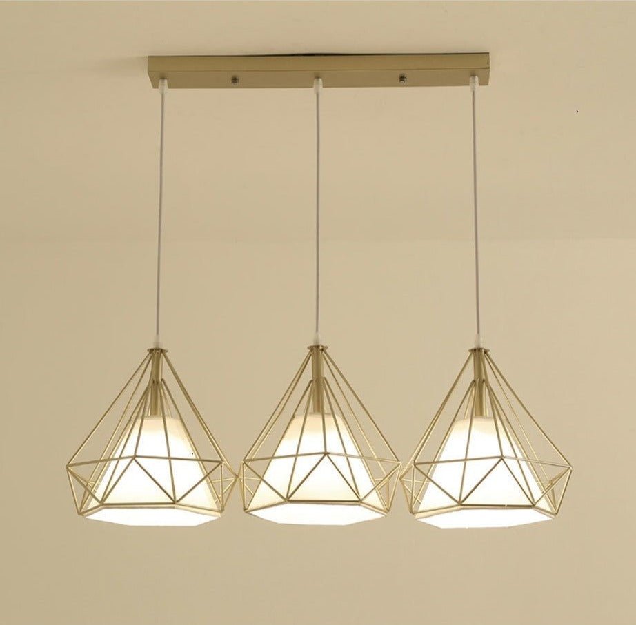 SteelAura – Luz de Techo Industrial Moderna