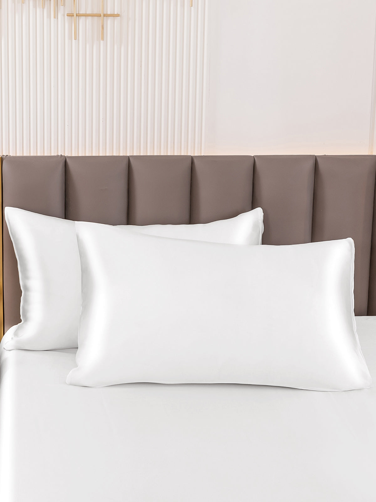 VelvetSilk - Set di 2 federe premium in seta di gelso da 30 Momme
