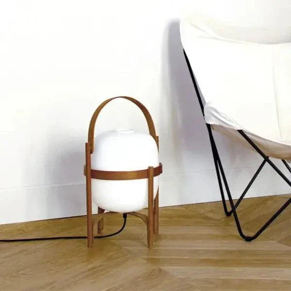 NatureLuxe - Wooden Light Table Lamp