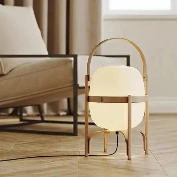 NatureLuxe - Wooden Light Table Lamp