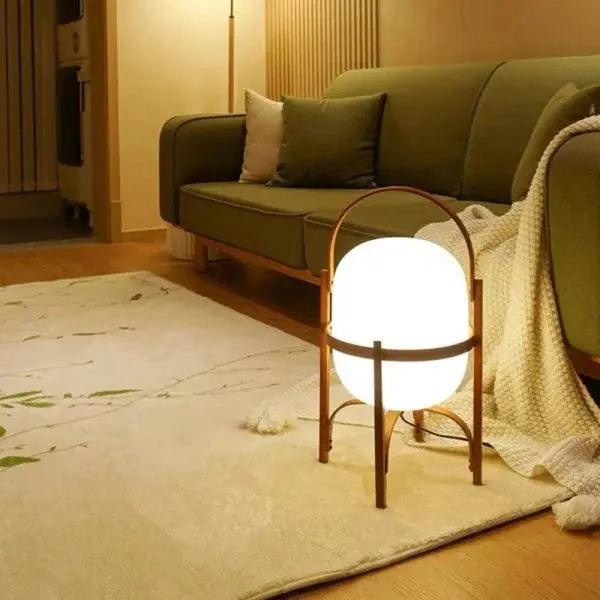 NatureLuxe - Wooden Light Table Lamp