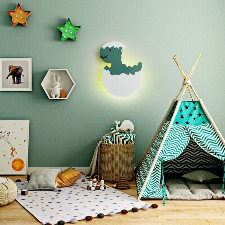 TinyDino - Niedliche LED-Wandlampe