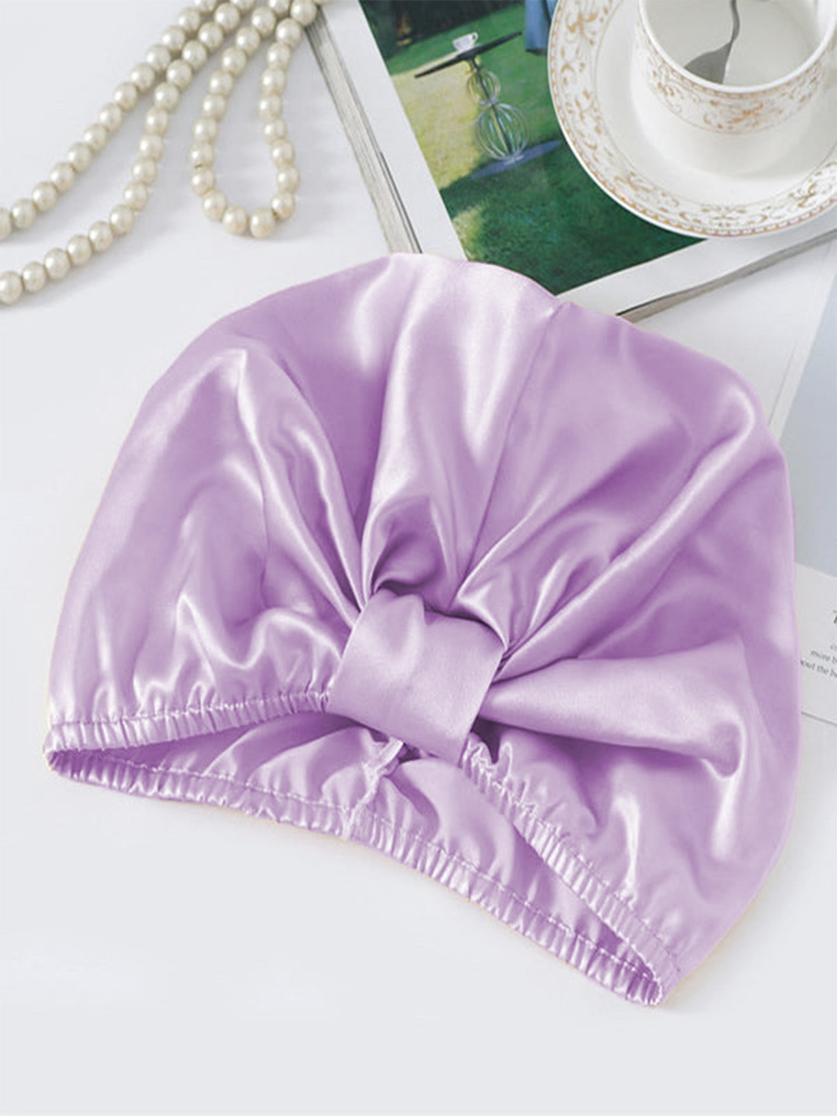 VelvetDream - Silk Night Turban Sleep Cap