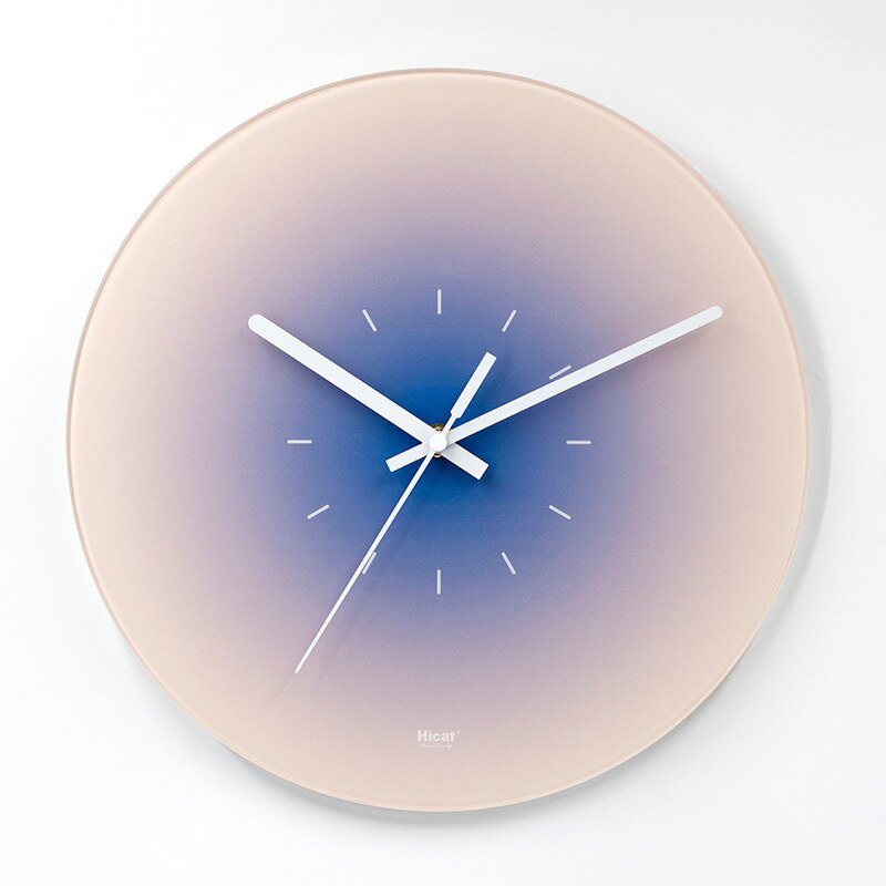 EliteGlass - Elegant Glass Wall Clock