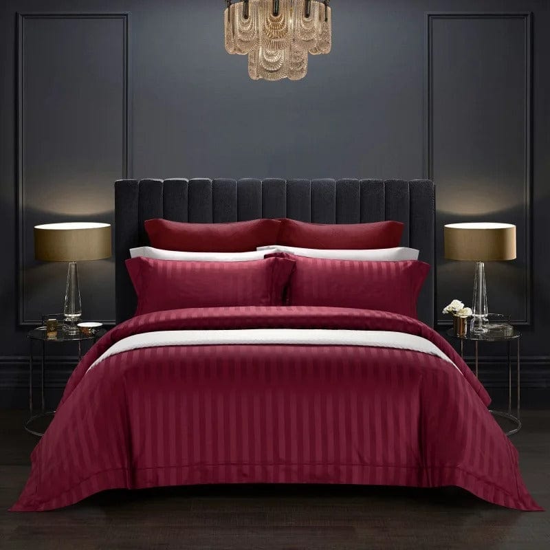 BurgundyGlow - Egyptisch Katoen Duvet Set