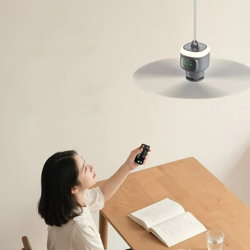 Przenośna lampka nocna LED Wentylator kempingowy Wentylator sufitowy