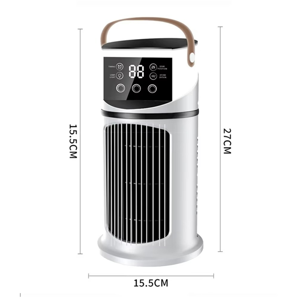 Wasserkühlventilator mit Luftbefeuchter für Schlafzimmer Wohnzimmer Büro